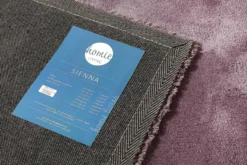 Teppich Lila Flieder Hochflor "Sienna" Homie Living
