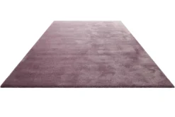 Teppich Lila Flieder Hochflor 