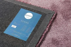 Teppich Lila meliert Hochflor