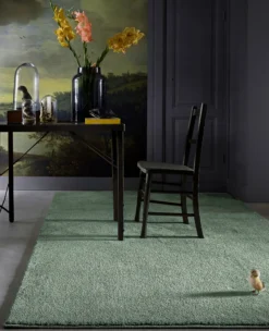 Teppich Mint Grün Kurzflor weich & soft