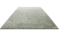 Teppich Mintgrün meliert Hochflor "Pisa" Homie Living