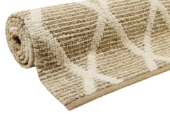 Teppich Naturfarben aus Jute & Wolle