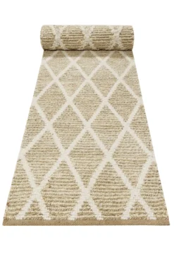 Teppich Naturfarben aus Jute & Wolle