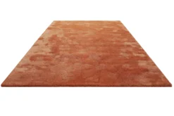 Teppich Orange Hochflor