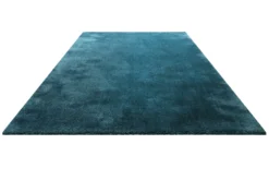 Teppich Petrol Hochflor