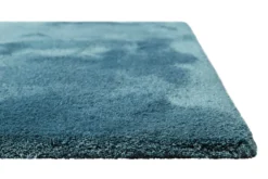 Teppich Petrol Türkis Hochflor "Sienna" Homie Living