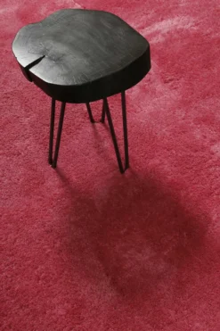 Teppich Pink Hochflor B-Ware 