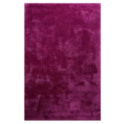 Teppich Pink Violett Hochflor