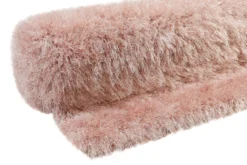 Teppich Rosa glänzend Hochflor "Shiny Touch" WECONhome