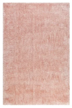 Teppich Rosa glänzend Hochflor "Shiny Touch" WECONhome