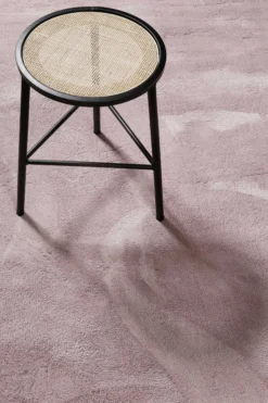 Teppich Rosa Hochflor