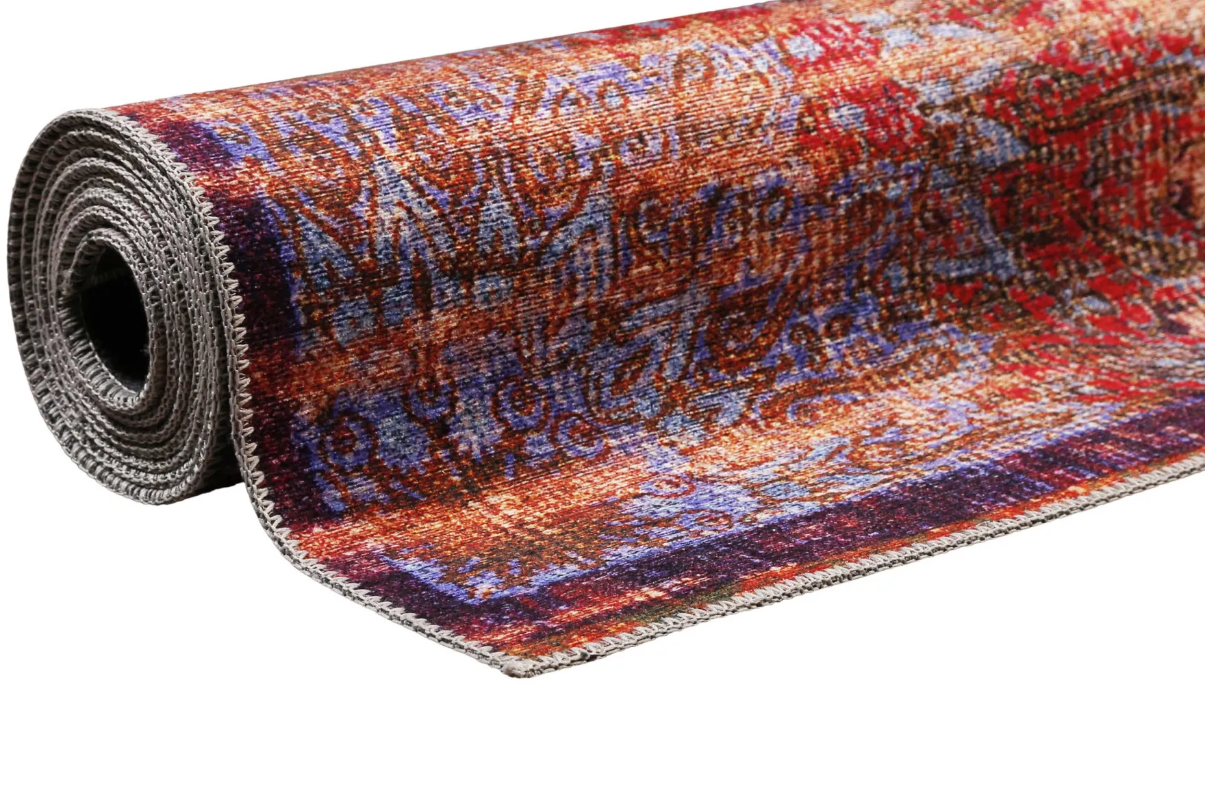 Teppich Rot Vintage "Rooftop" WECONhome