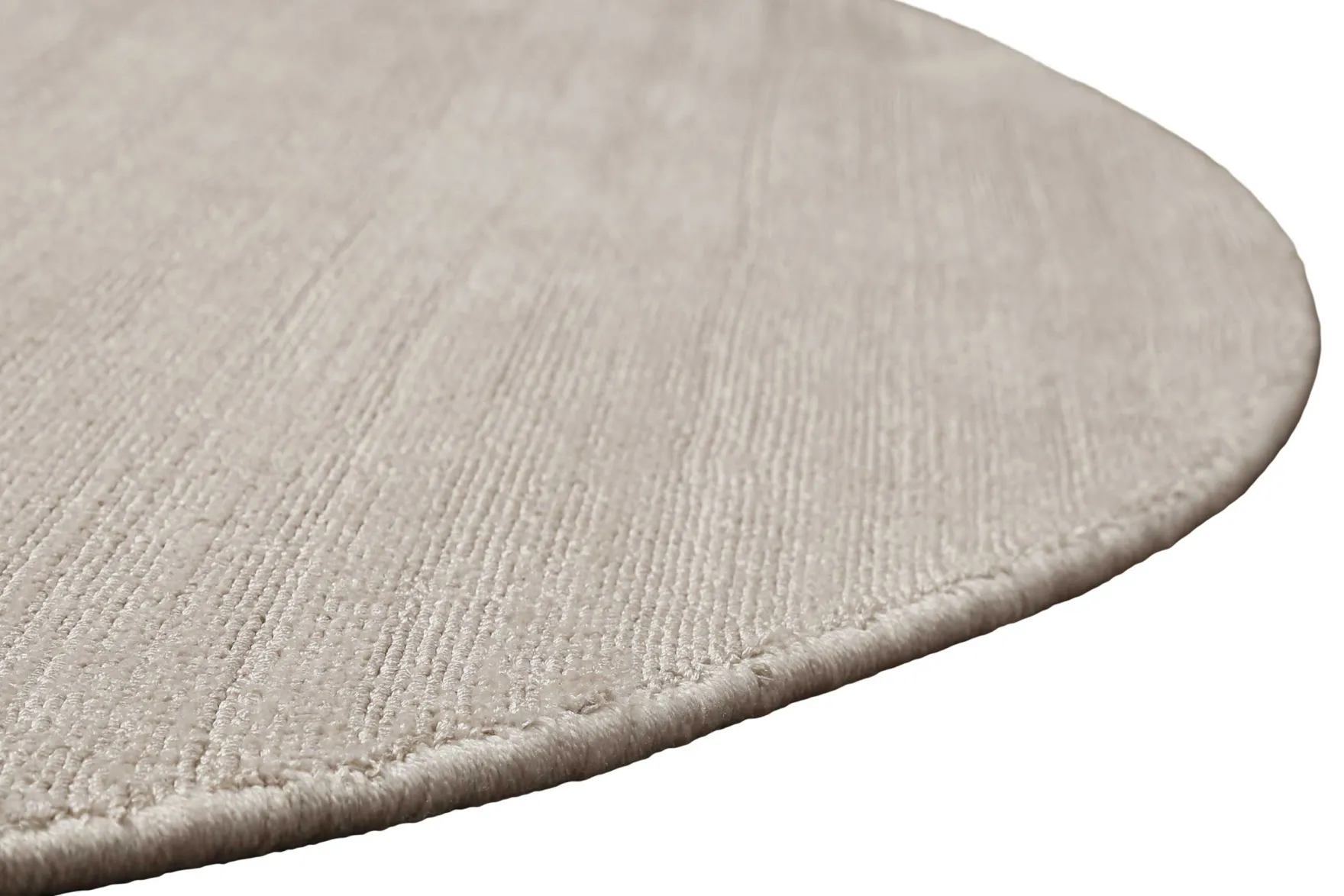 Teppich Rund Creme Beige "Emma" WECONhome Basics
