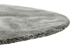 Teppich Rund Grau Taupe