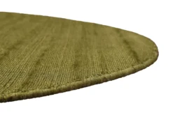 Teppich Rund Grün Kurzflor