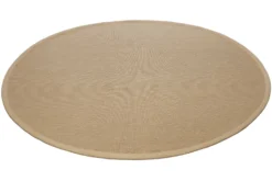 Teppich Rund Natur aus Jute 
