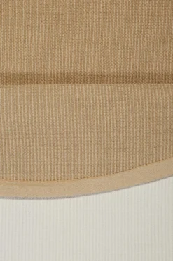 Teppich Rund Natur aus Jute 