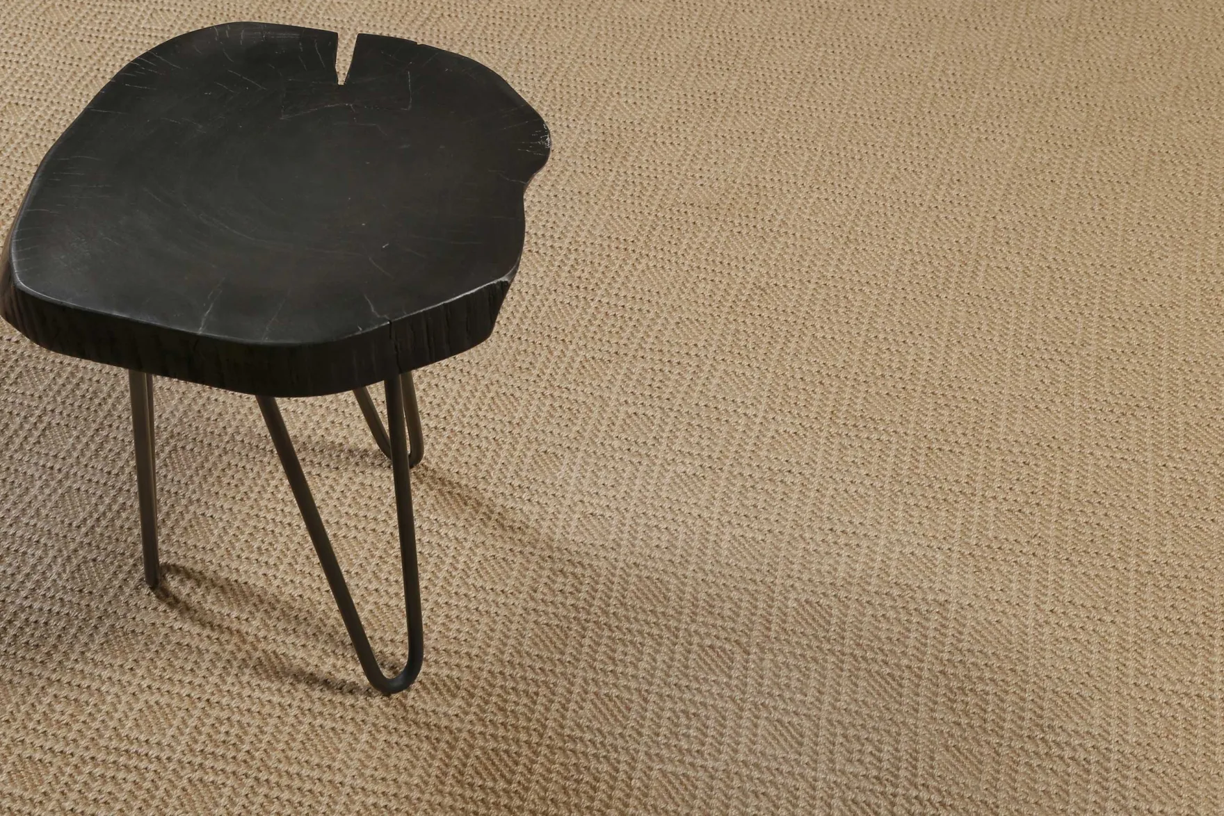 Teppich Rund Natur aus Jute "Hugo two" WECONhome