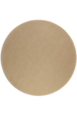 Teppich Rund Natur aus Jute