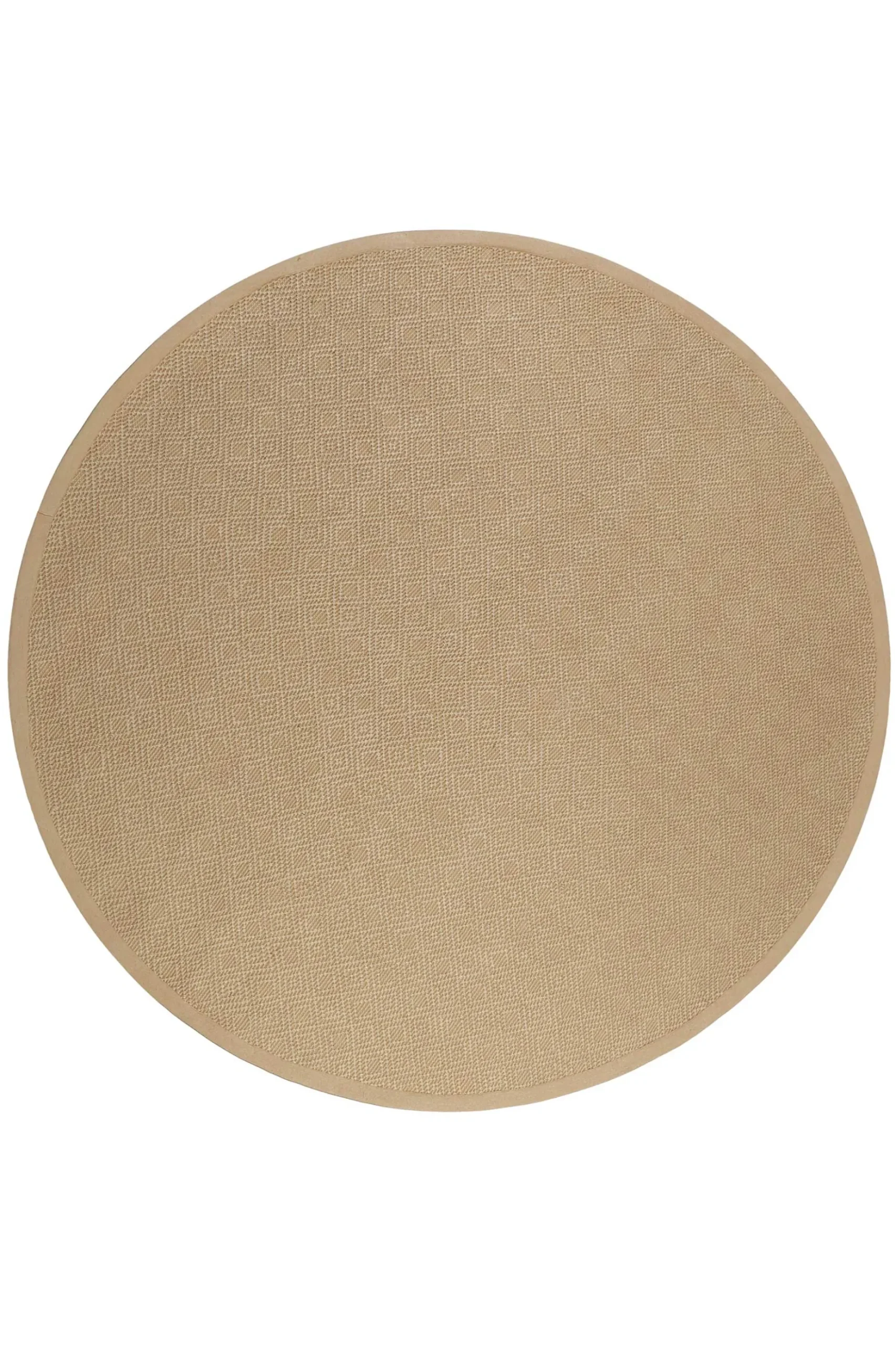 Teppich Rund Natur aus Jute "Hugo two" WECONhome