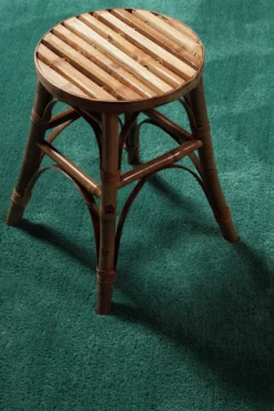 Teppich Rund Smaragdgrün