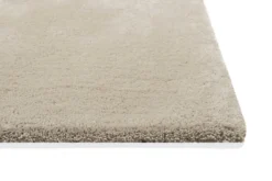 Teppich Sand Beige Hochflor 