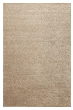 Teppich Sand Beige Kurzflor "Lido" Homie Living