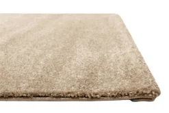 Teppich Sand Beige Kurzflor 