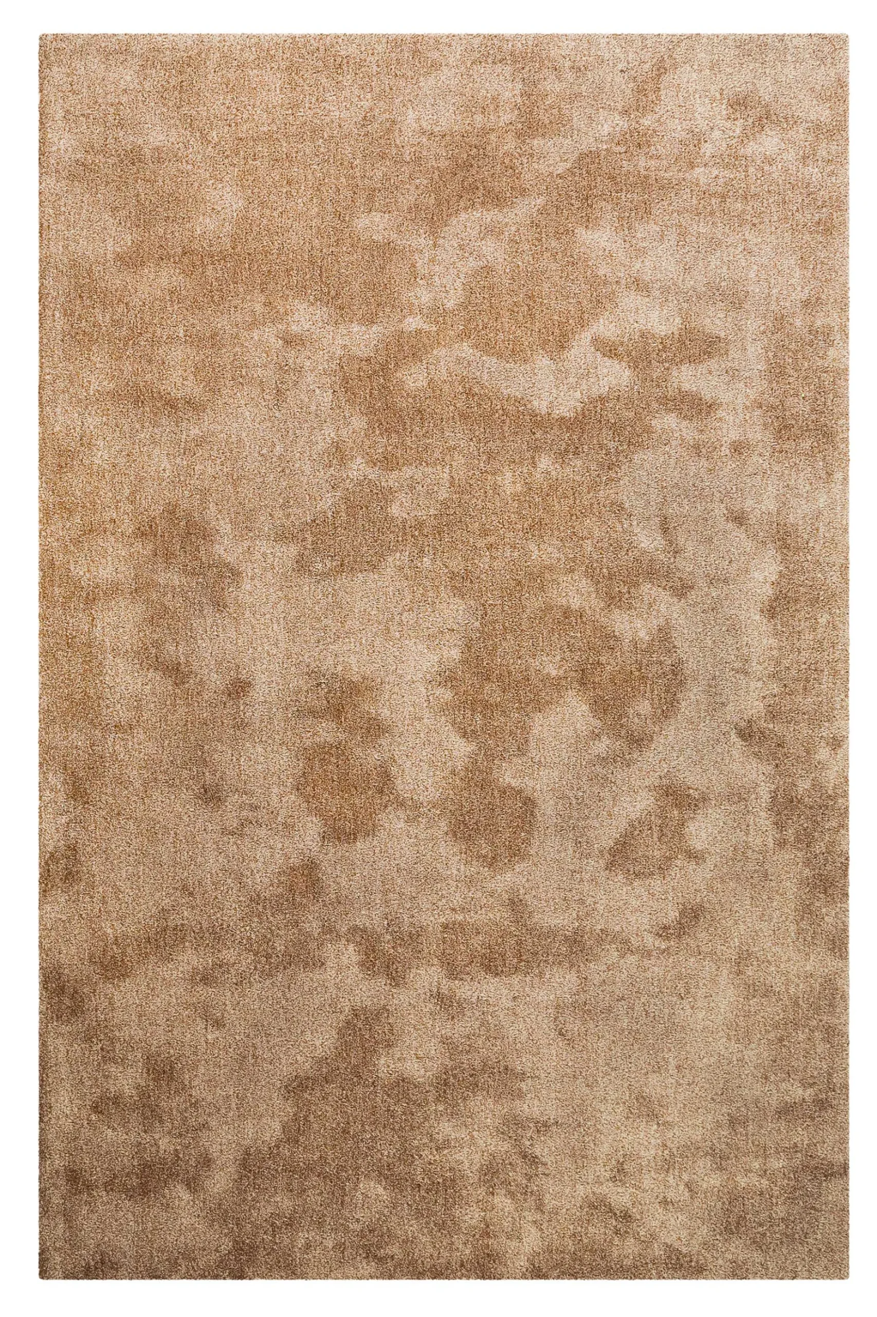 Teppich Sand Braun Hochflor "Sienna" Homie Living