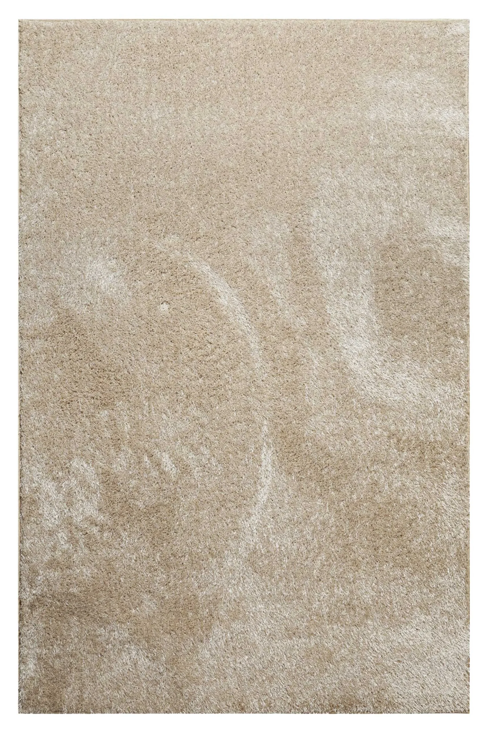 Teppich Sand Hochflor "Flavio" Homie Living