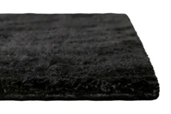 Teppich Schwarz Hochflor B-Ware