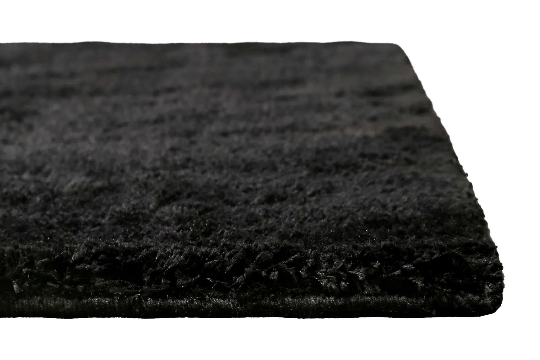 Teppich Schwarz Hochflor B-Ware "Lulu" Homie Living