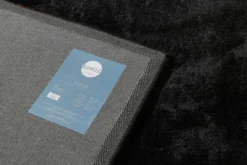 Teppich Schwarz Hochflor B-Ware