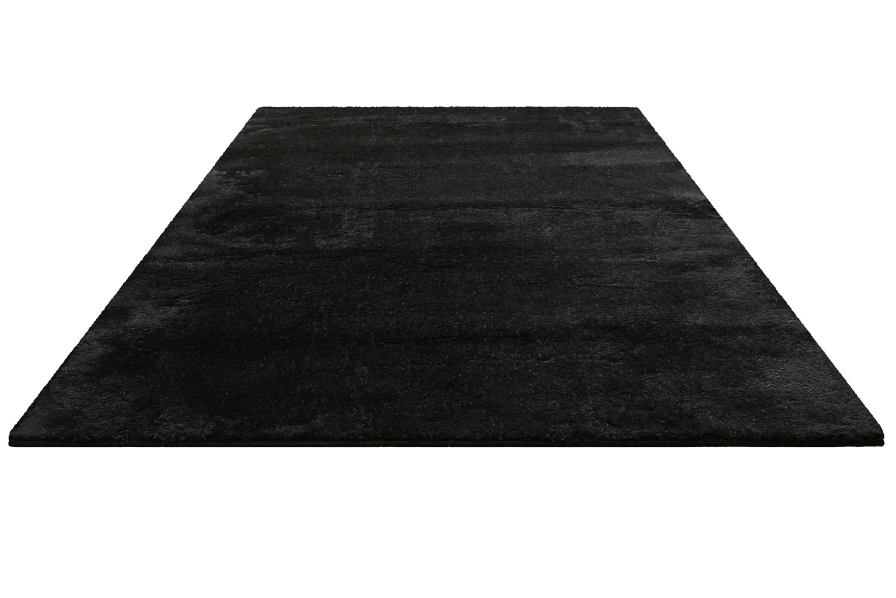 Teppich Schwarz Hochflor B-Ware "Lulu" Homie Living