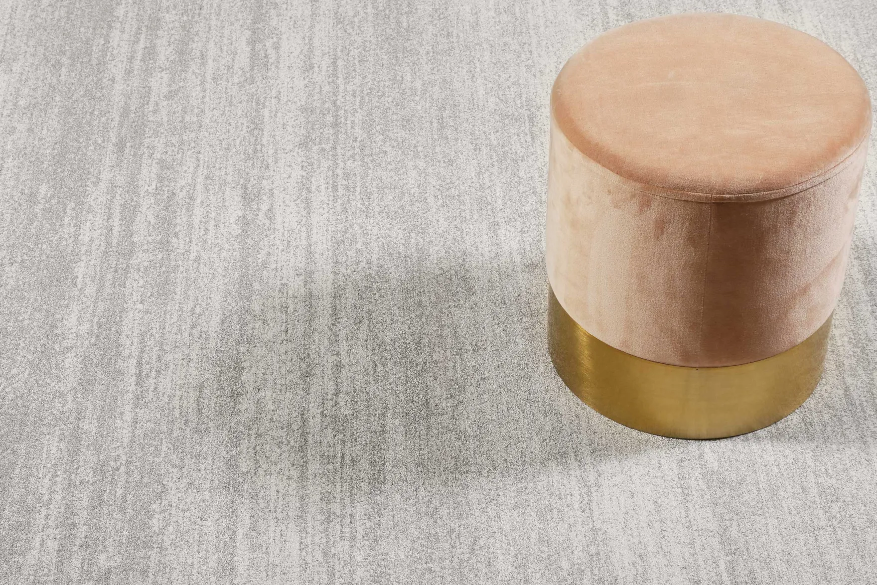 Teppich Silber Creme Kurzflor "Island Beach" WECONhome