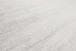 Teppich Silber Creme Kurzflor