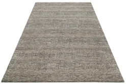 Teppich Taupe Braun aus Naturfasern 
