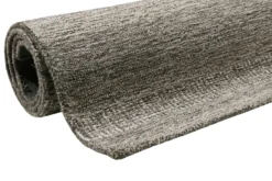 Teppich Taupe Braun aus Naturfasern 