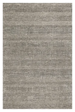 Teppich Taupe Braun aus Naturfasern 