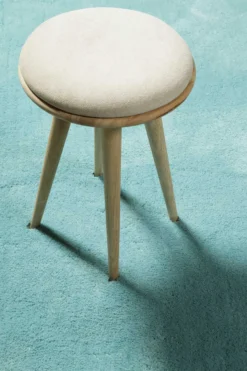 Teppich Türkis Hochflor