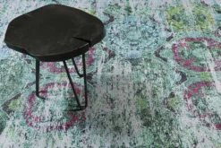 Teppich Türkis Vintage "Focus" WECONhome