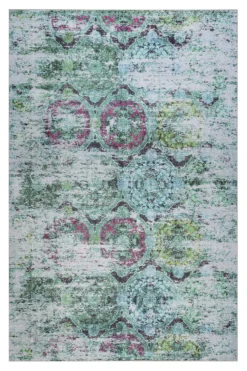 Teppich Türkis Vintage