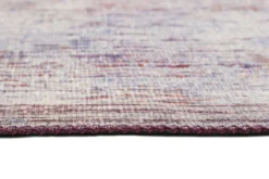 Teppich Vintage Grau Lila Blau Orange