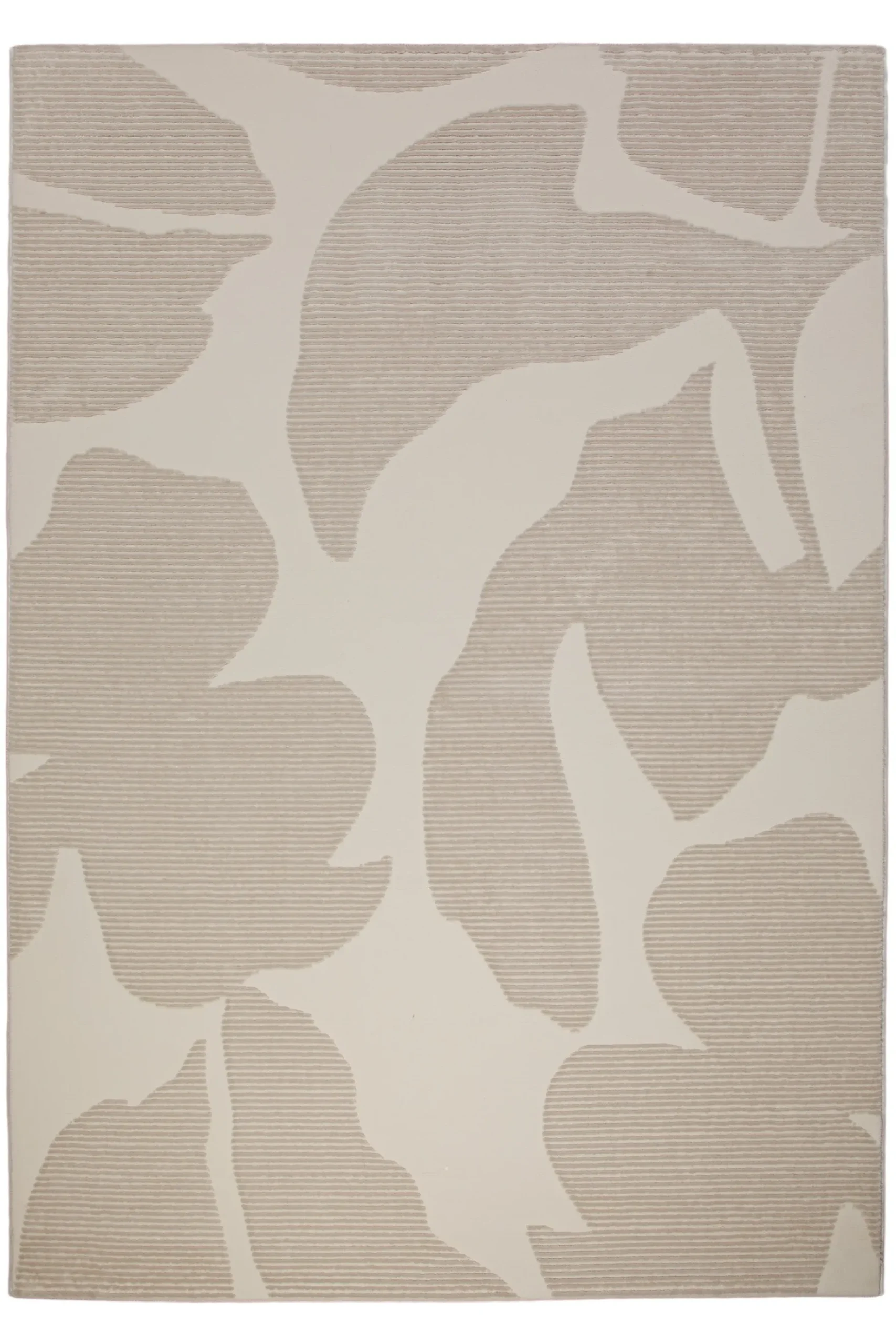 Teppich 160x230 Wohnzimmer Beige Floral