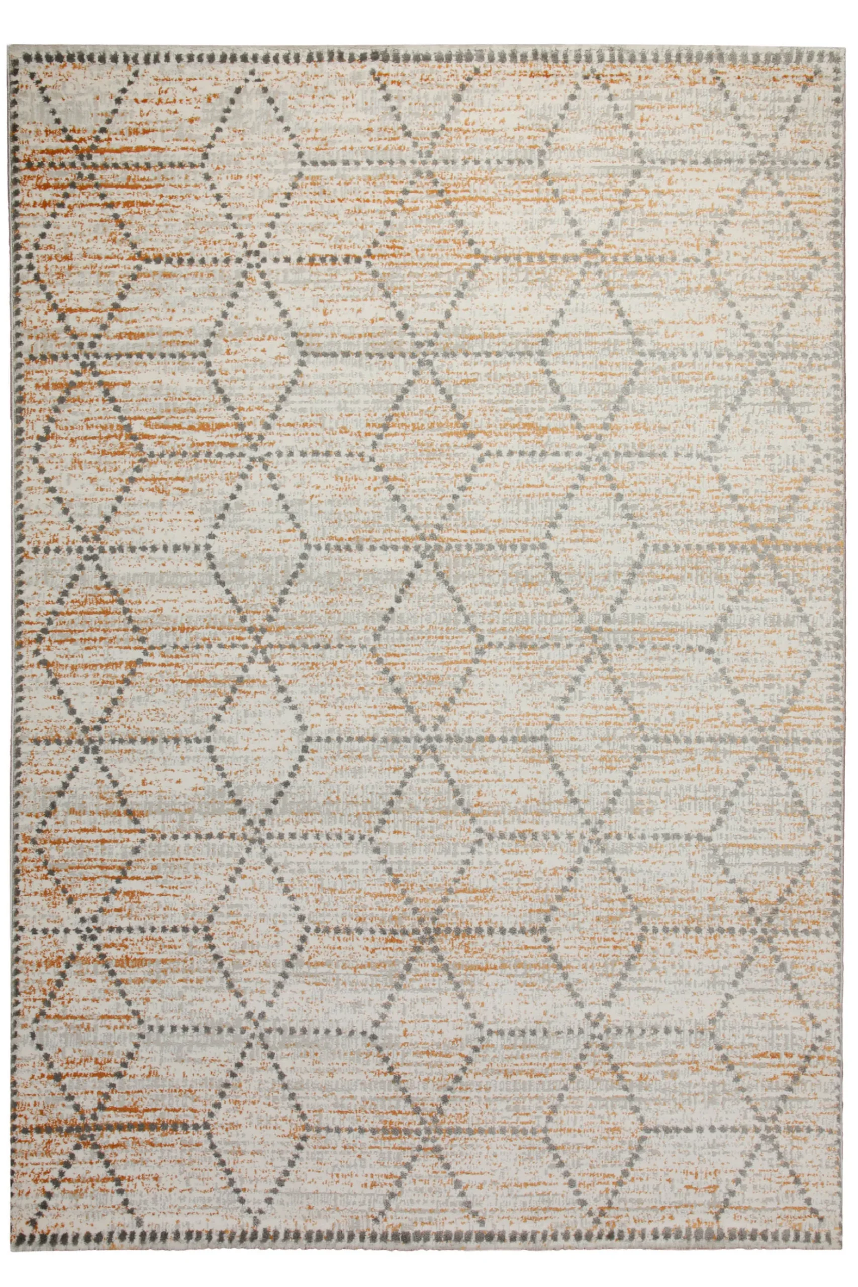 Teppich 160x230 Wohnzimmer beige Muster