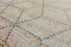 Teppich 160x230 Wohnzimmer beige Muster