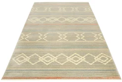Teppich 160x230 Wohnzimmer Muster Creme