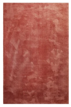 Teppich Ziegel Rot Hochflor "Sienna" Homie Living