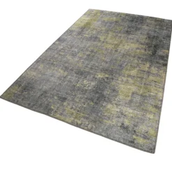 Vintage Teppich Blaugrau Grün "Night Hour" WECONhome