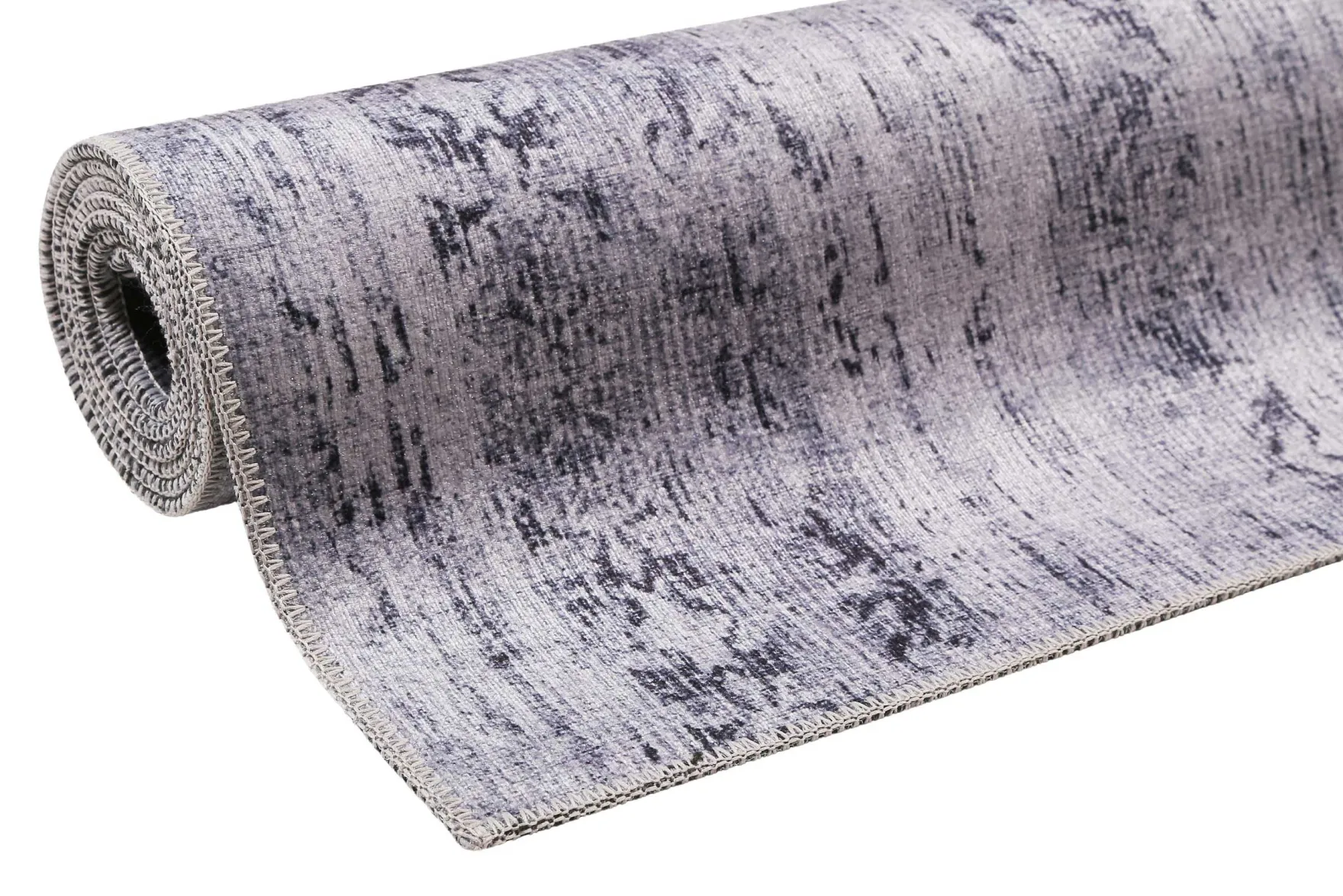 Vintage Teppich Grau Silber "Alaska" WECONhome